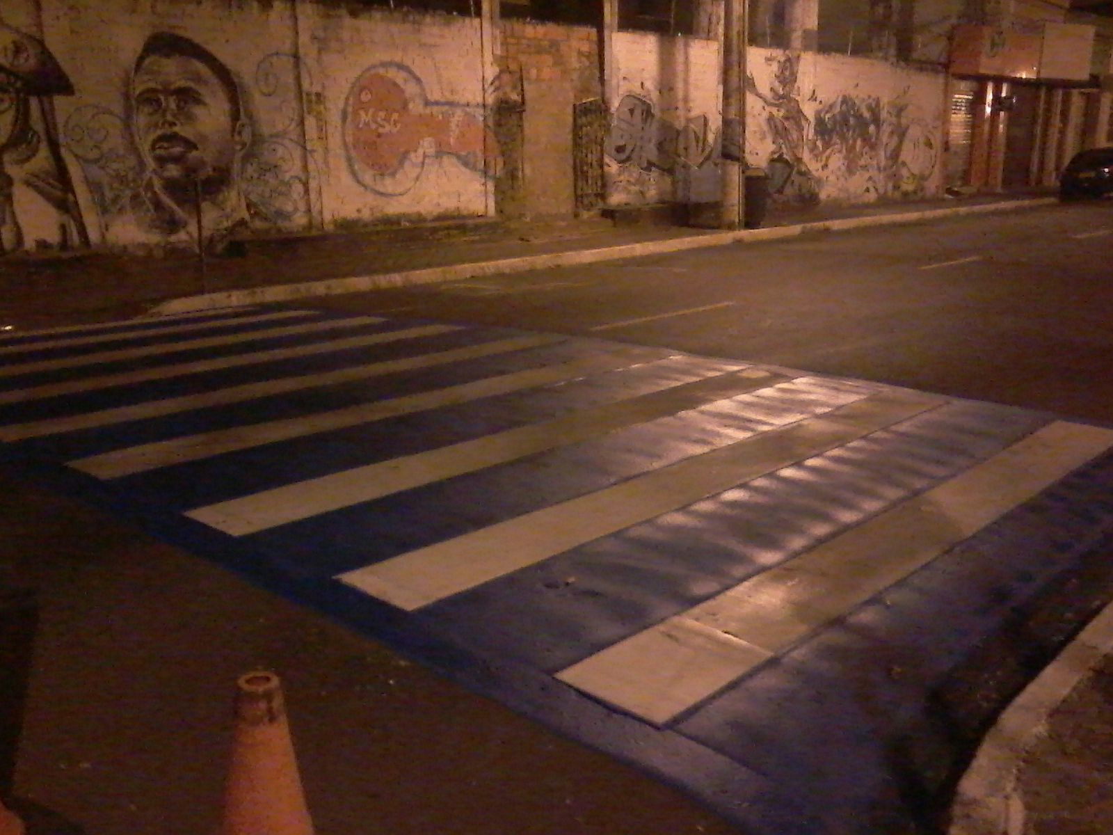 SMTT continua a revitalização de faixas de pedestres - SMTT Aracaju